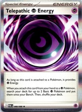 Telepathic Psychic Energy 088/088 Rare Perfect Order Pokemon Holo NM