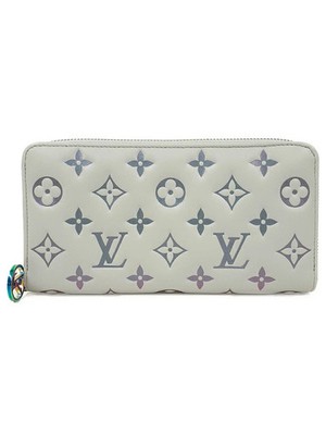 Louis Vuitton Monogram Coussin Zippy Wallet M82792 Lamb Leather Long