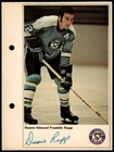1971-72 Toronto Sun NHL Action Players Duane Rupp Pittsburgh Penguins