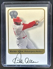 2001 Fleer Greats of the Game Dick Allen Auto Autograph Phillies