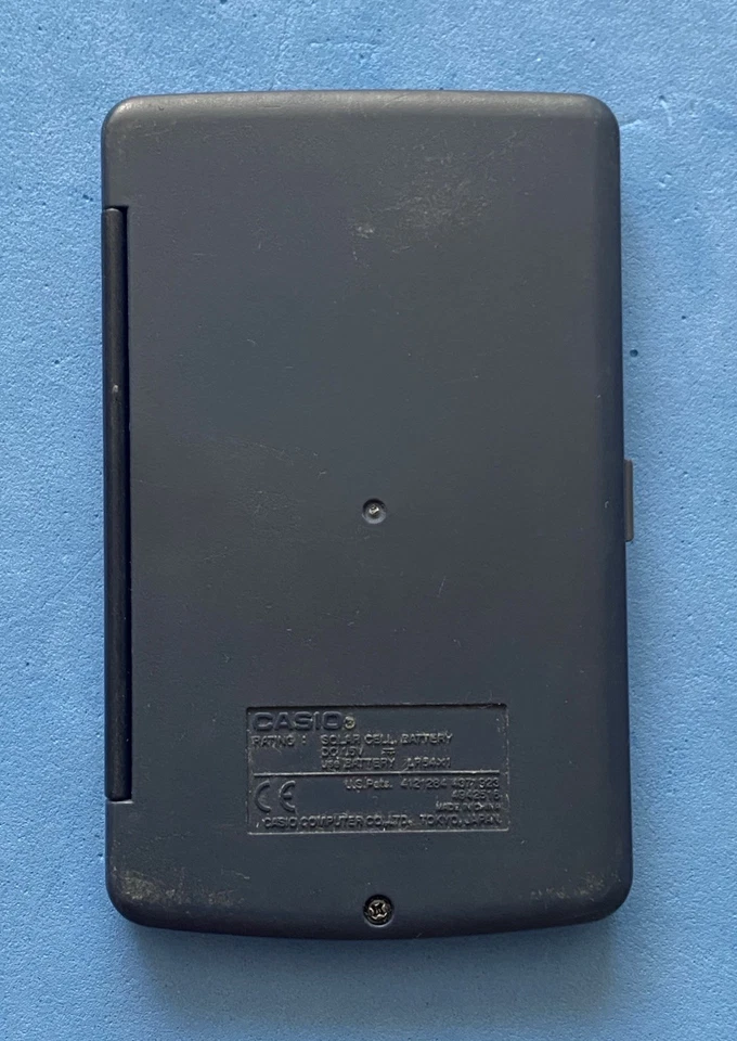 Casio SL-300ER / Calculette Calculatrice Solaire Vintage Retro Solar Calculator - Photo 3/3