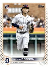 2022 Topps #623 Jacob Robson