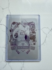 2020 Panini Josh Jacobs Certified Football Magenta Printing Plate 1/1
