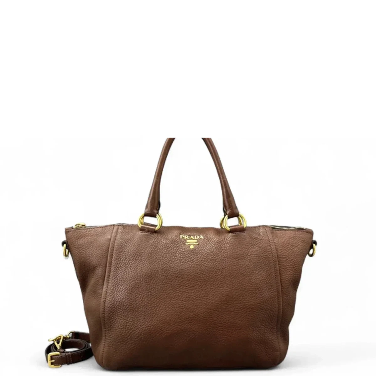 PRADA Totes Brown Bags & Handbags for Women for sale | eBay