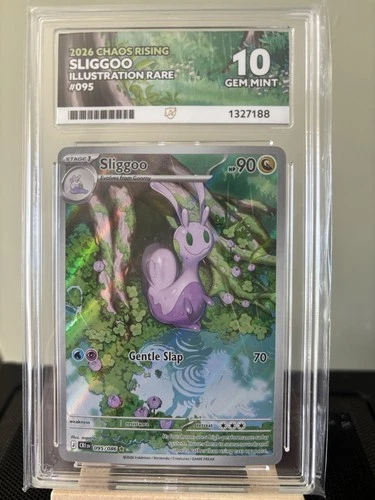 Pokémon TCG Sliggoo 095/086 Chaos Rising IR - ACE 10 | Perfect Subgrades