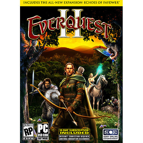Everquest II & Echoes of Faydwer Expansion PC DVD-ROM Windows Game | Fast Post - Picture 1 of 1