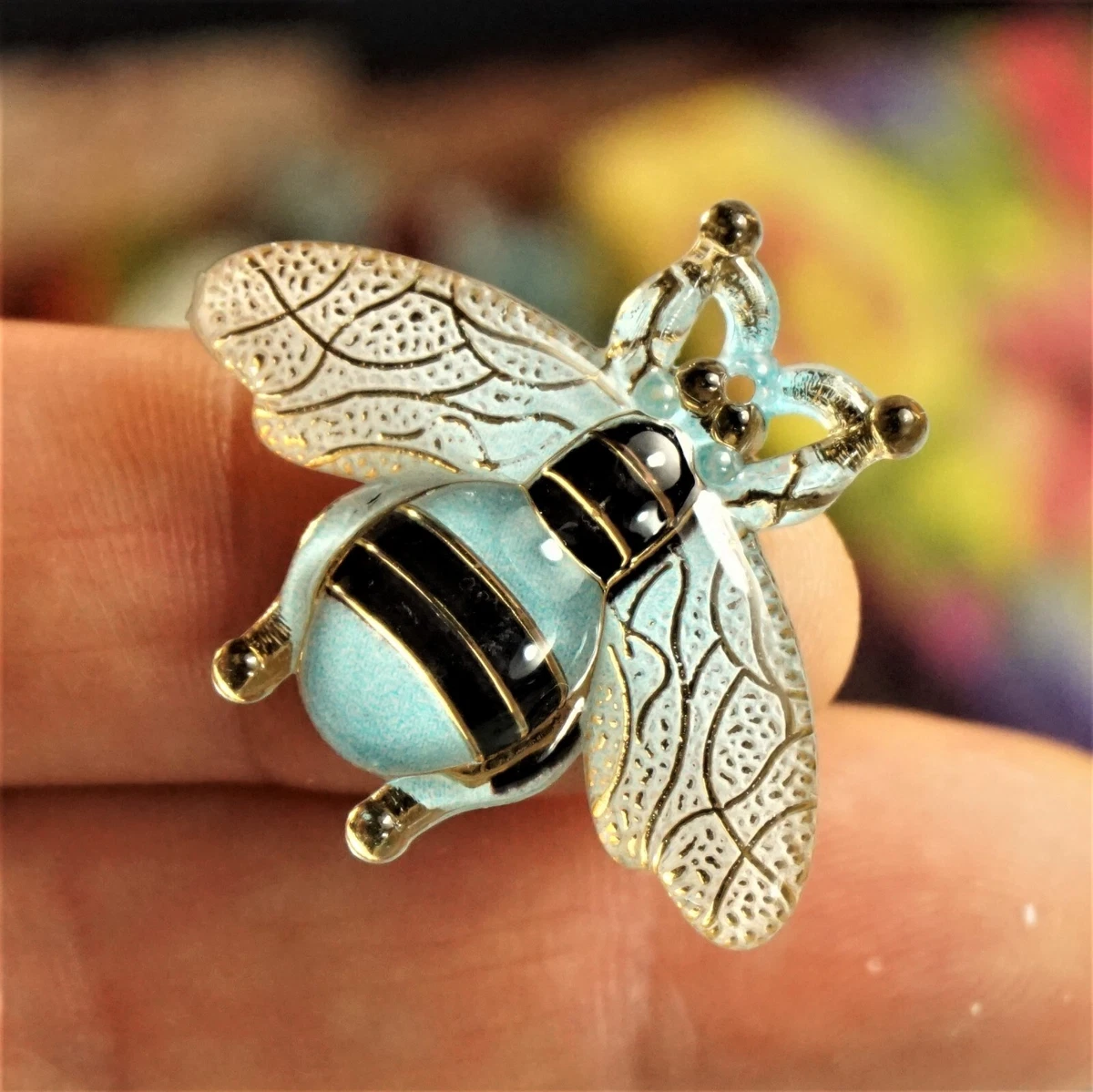 RESIN BEE CHARMS, Flat Back Cabochons, Lifelike Bumble Bee, Small Gift For  Kids