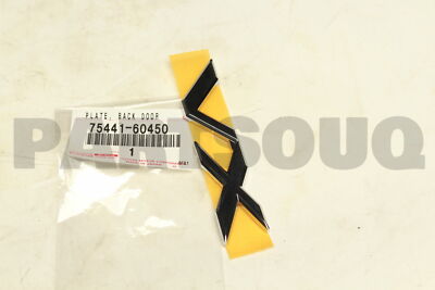 7544160450 Genuine Toyota PLATE, BACK DOOR NAME 75441-60450 | eBay