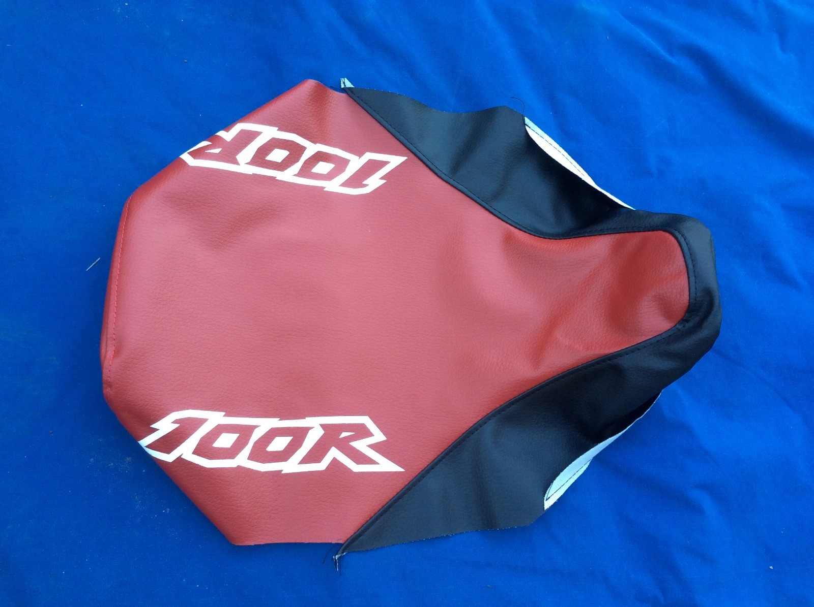 New RED & Black Seat Cover fits honda XR100 XR 100 1985 TO 1999 MODEL