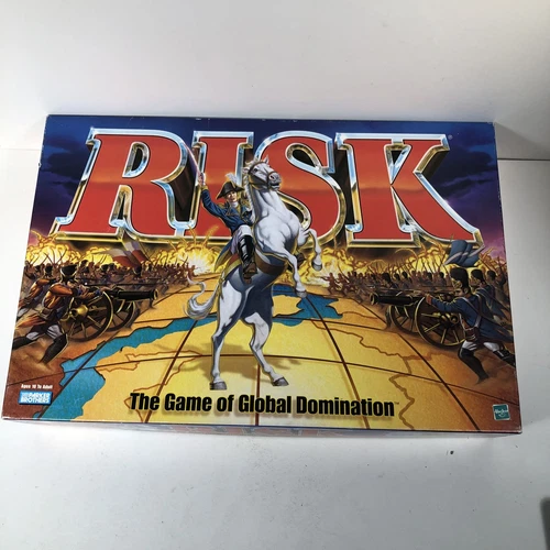 VTG RISK Board Game Parker Bros 1998 COMPLETE  Game of Global Domination