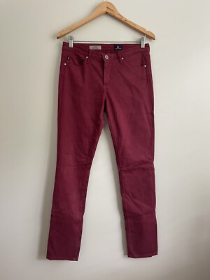 Adriano Goldschmied Women’s Mid-Rise Cigarette Pants 28R (Sz 6) Skinny