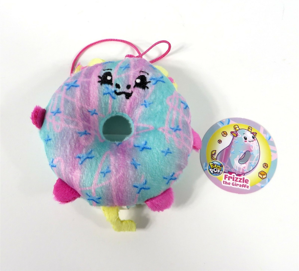 Pikmi Pops Surprise Dough Mis Frizzle The Giraffe Plush NEW