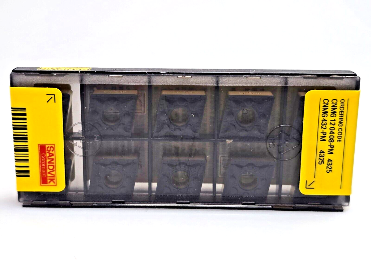 Sandvik Coromant CNMG 432-PM 4325 CNMG 12 04 08-PM Carbide Inserts 