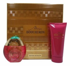 MISS BOUCHERON BY BOUCHERON GIFT SET WITH EDP SPRAY 50 ML BODY MILK 100 ML D