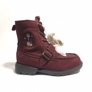 maroon polo boots