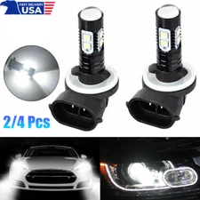 2/4x 881 LED Fog Light Driving Bulbs 862 886 889 894 896 898 Xenon White 6000K`