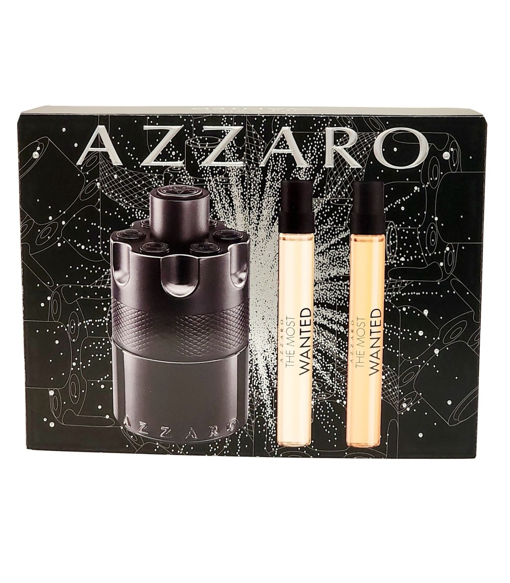 AZZARO THE MOST WANTED 3PC GIFT SET FOR MEN | eBay