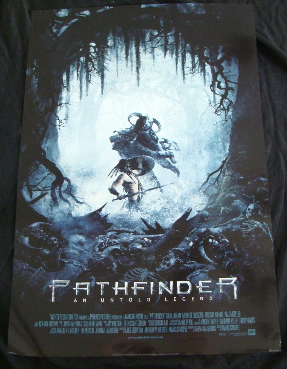 PATHFINDER movie poster KARL URBAN Original DS One sheet | eBay