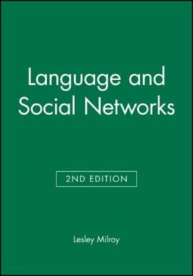 Language and Social Networks Paperback Lesley Milroy
