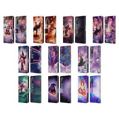 OFFICIAL RANDOM GALAXY SPACE PIZZA RIDE LEATHER BOOK CASE FOR XIAOMI PHONES