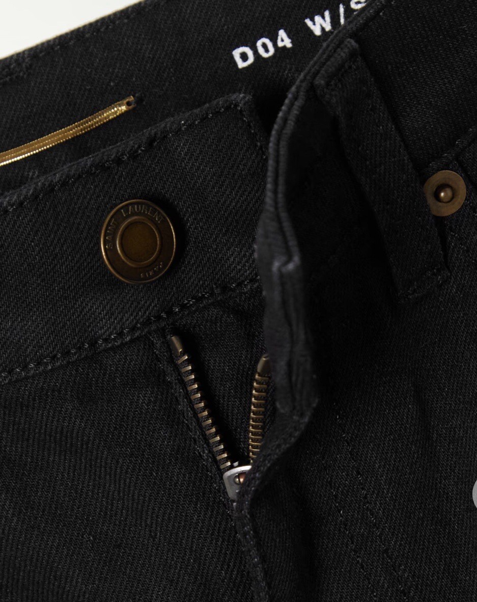 Saint Laurent Paris Black High-Rise D04 W/SK-HW Skinny Jeans Saint Laurent Paris Black High-Rise D04 W/SK-HW Skinny Jeans