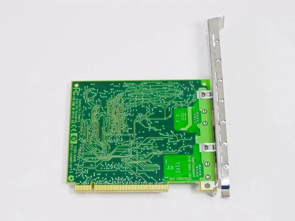 HP 5064-1801 Interface - PCBA PCI Network 10/100 BT Ethernet - Image 2 of 4