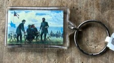 I Will Be Moving within the Hour, Kunstler Art Key Chain, Civil War