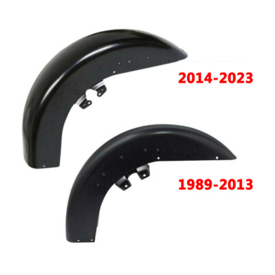 Frontfender Für Harley Touring – Unlackiert Schwarz, Aus Eisen, Passt Für Electra Glide, Road King Uvm. (1989–2013)