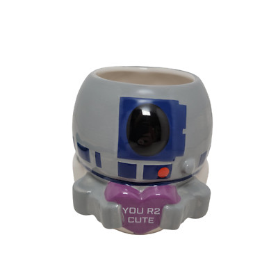 Star Wars You R2 Cute R2D2 Collector Coffee Mug Ceramic Zak Designs 4 in
