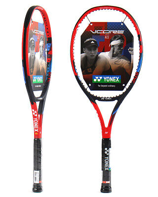 Yonex 2023 VCORE Ace Tennis Racquet Racket Red 98sq 260g G2 16x20 1pcs  Unstrung | eBay