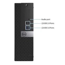 Dell Optiplex 7050 SFF PC Intel i7 32GB RAM 512gb SSD Win 10 Pro desktop PC Wifi