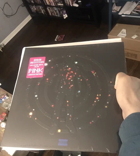 Kid Cudi Satellite Flight The Journey To Mother Moon Pink Color LP Vinyl. NEW!