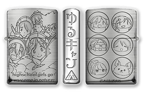 Zippo Oil Lighter Laid-Back Camp Highschool Girls Go Yurucamp in