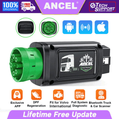 Diesel OBD All System Heavy Duty Truck Scanner DPF Regen for Volvo International