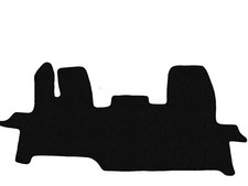 Schwarz Fußmatten Velour für Ford Transit, Transit Custom, Tourneo Custom Automa
