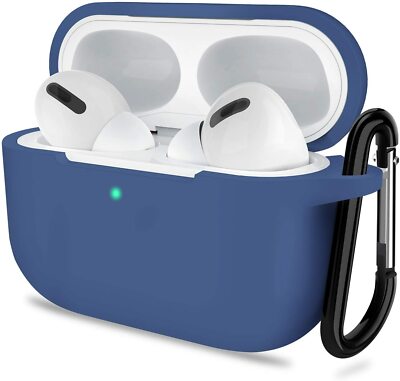 For Apple Airpods Pro 3 Case Silicone Shockproof Protective Cover With Keychain
