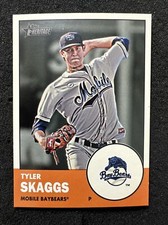 TYLER SKAGGS #8 2012 Topps Heritage Minor League Edition Rookie/Prospect QTY
