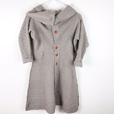 sleeping on snow sweater dress