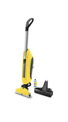 Karcher FC 5 Cordless Hard Floor Cleaner, Full Size, Yellow