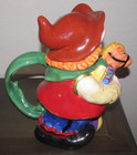BEAUTIFUL SIGNATURE HOME COLLECTION CHRISTMAS ELF PITCHER TEAPOT CERAMIC HOLIDAY — photo 3
