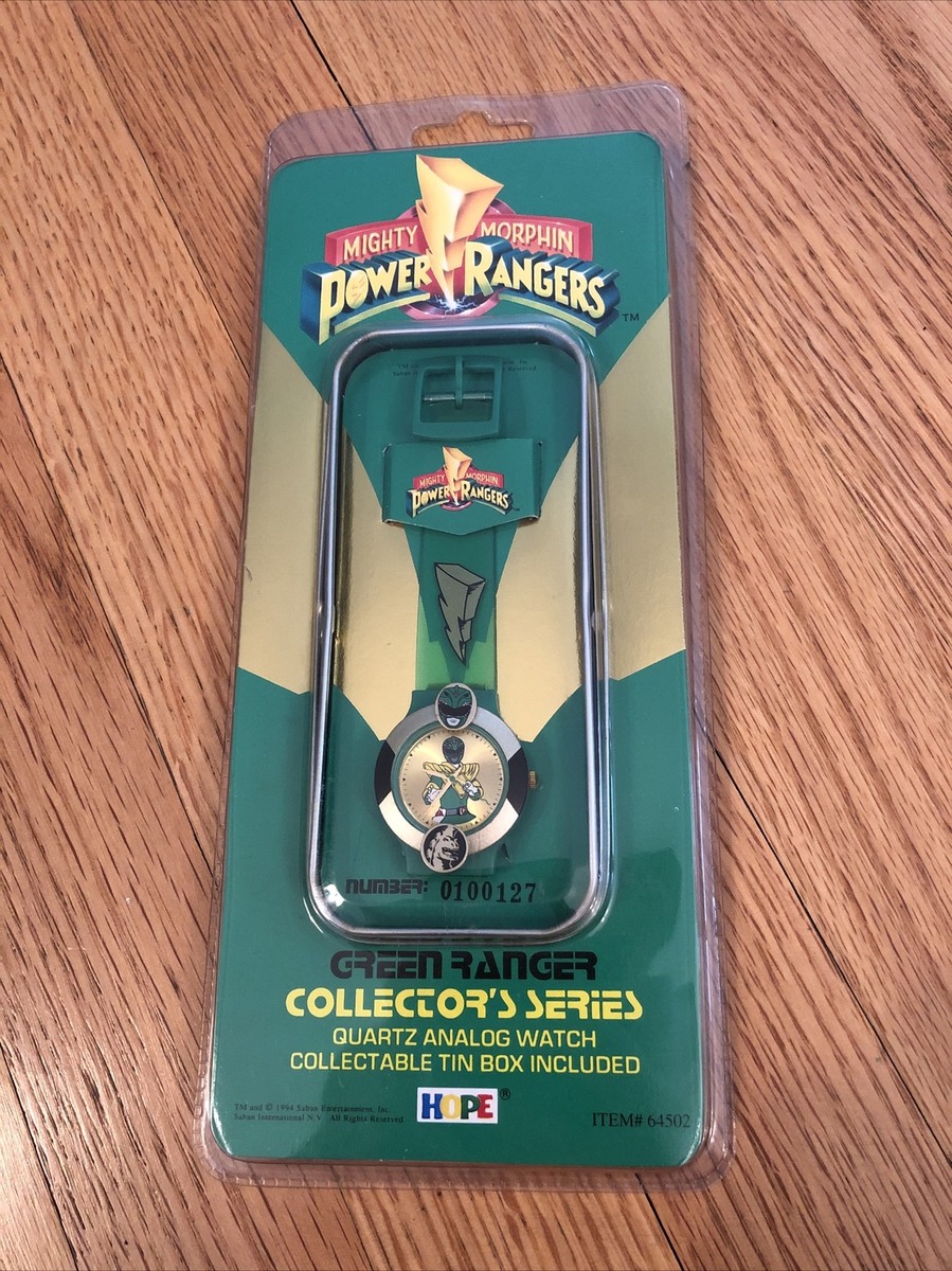 (新品未開封) Mighty Morphin Power Rangers 1994 Mighty Morphin Power Rangers Green Ranger Collector's