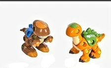 Constructive Playthings Create  T-Rex & Stegosaurus (no tools) Dinos Only