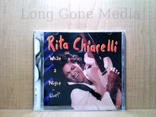 What A Night - Live! by Rita Chiarelli (CD, 1997, Stony Plain Records)