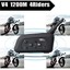 thumbnail 1 - BT Motorcycle Bluetooth Intercom Helmet Interphone Headset V4 1200m 4 Riders FM
