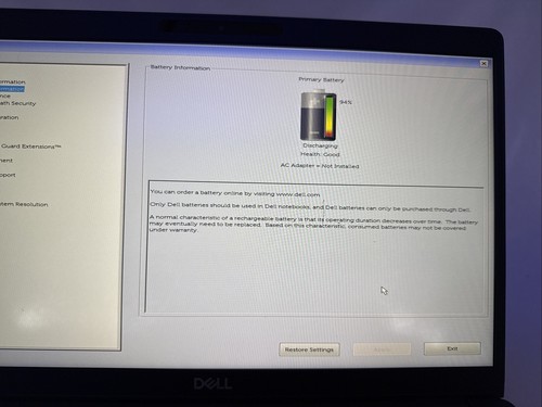 Dell Latitude 5400 14" (Intel Core i5-8365U, 16GB RAM, 256GB SSD) Laptop - Black - Afbeelding 22 van 23