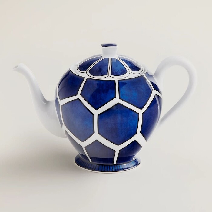 Hermes Teapot Bleus d'Ailleurs Blue Tableware Ornament Tea