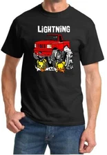 1993 1994 1995 Ford SVT Lightning F150 Truck Rad Rides Cartoon Design Tshirt NEW