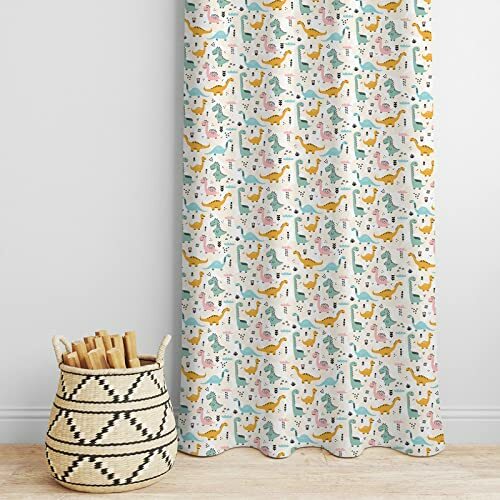 Cortinas estampadas niños dinosaurios para habitación infantil cortina para decoración del hogar | eBay