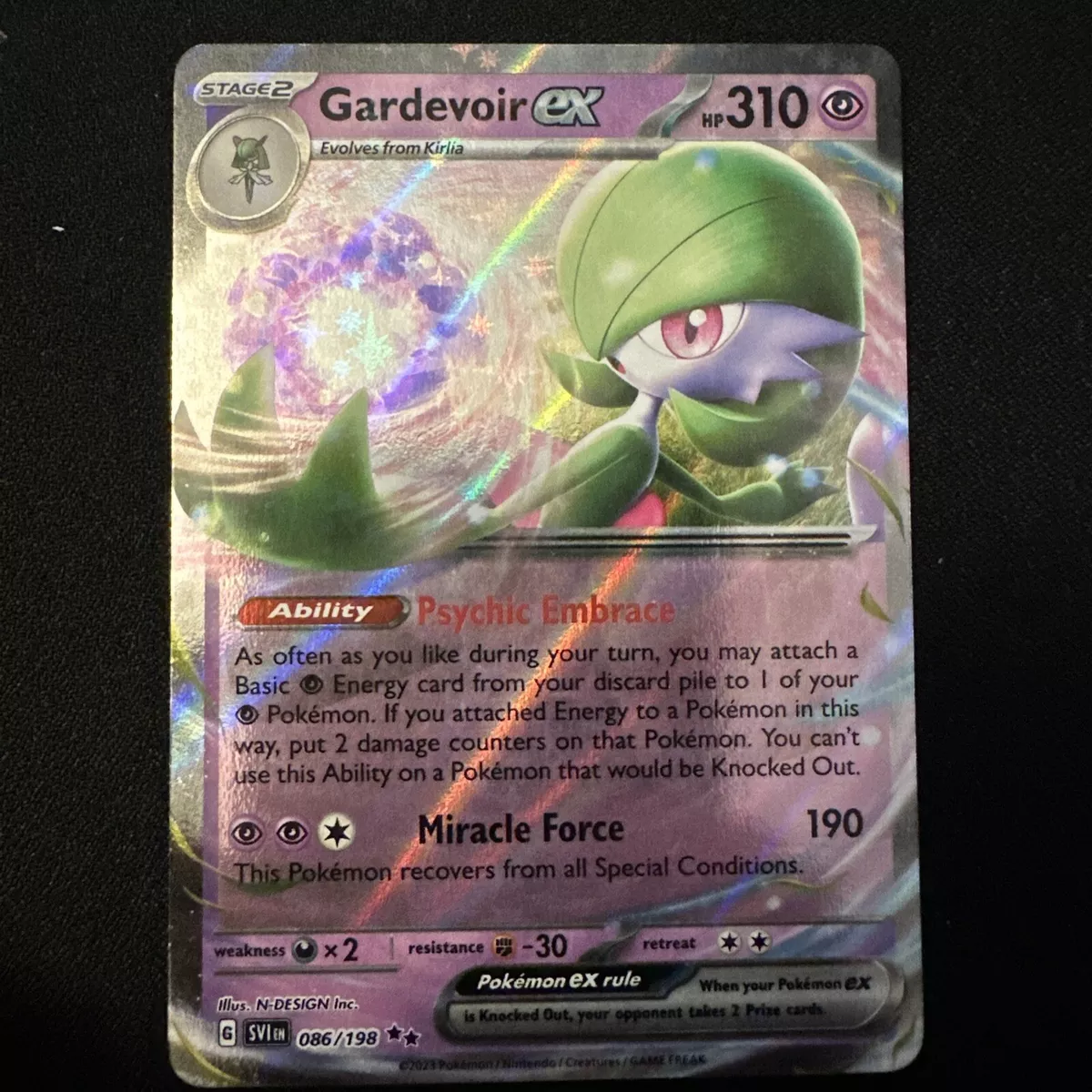 Gardevoir ex, 86/198 Scarlet & Violet