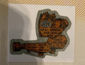 Mining Stickers 